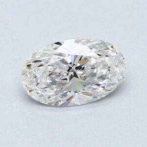 Natural 0.74 Carat G VVS1 Oval Diamond