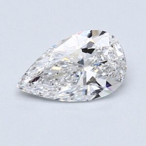 Natural 0.7 Carat Pear Diamond