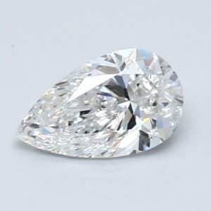 Natural 0.7 Carat Pear Diamond