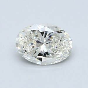 Natural 0.7 Carat I VS2 Oval Diamond