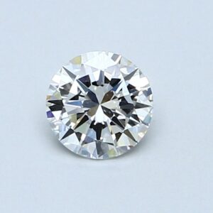 Lab Created 0.53 Carat Round Diamond
