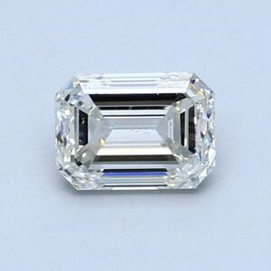 Lab Created 0.9 Carat Emerald Diamond