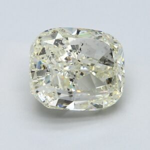 Lab Created 5.01 Carat Cushion Diamond