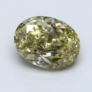 Lab Created 1.73 Carat Oval Diamond