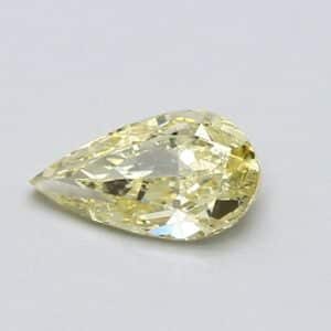 Natural 0.8 Carat Pear Diamond