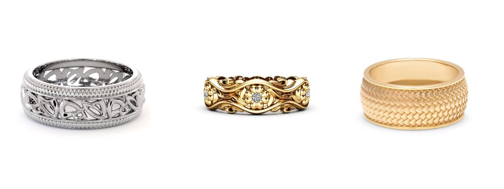 unique wedding rings for men
