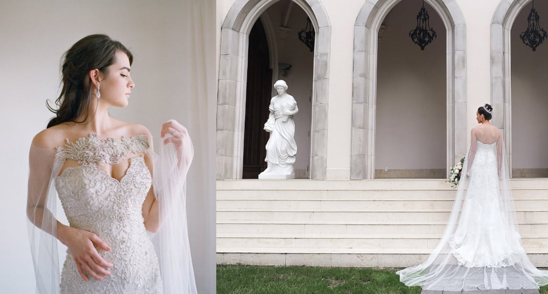 eden luxe bridal capes