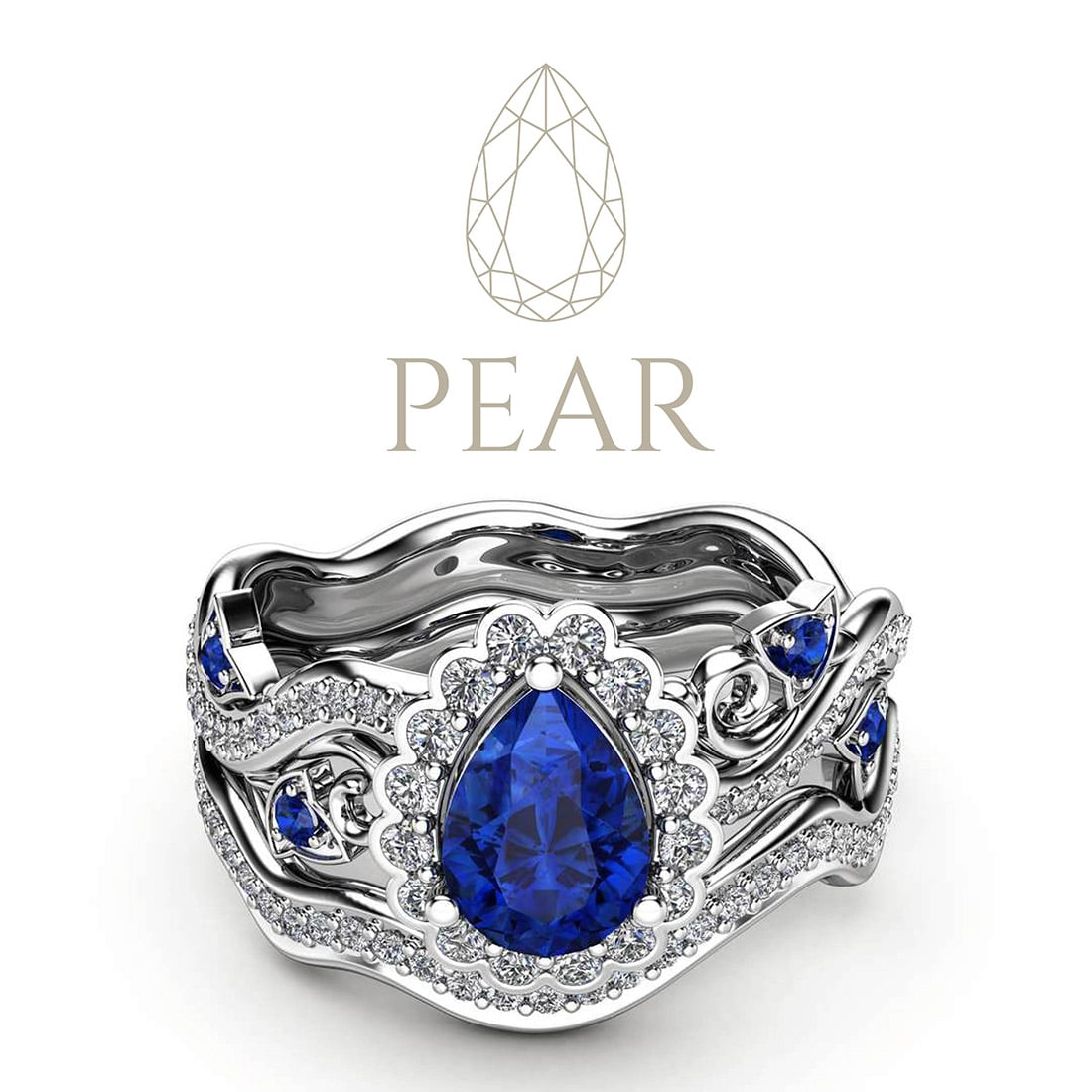 pear cut diamond