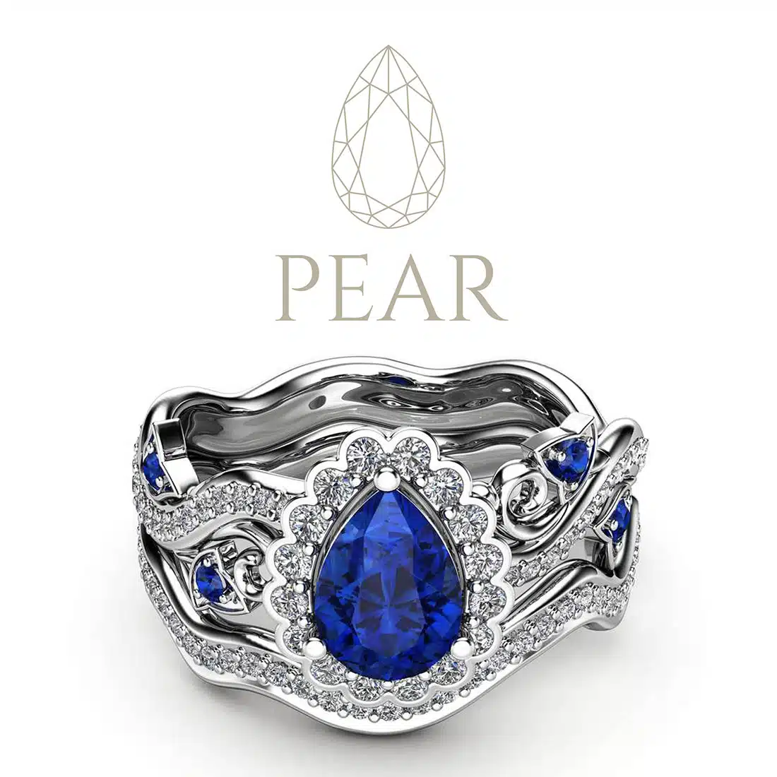 pear cut diamond