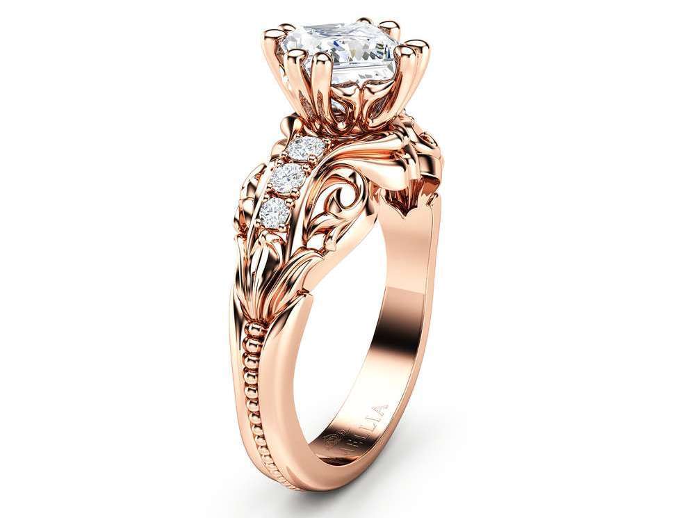princess cut engagement ring