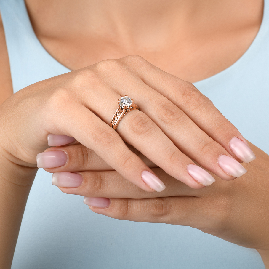 AN-0038A Rose Gold hand