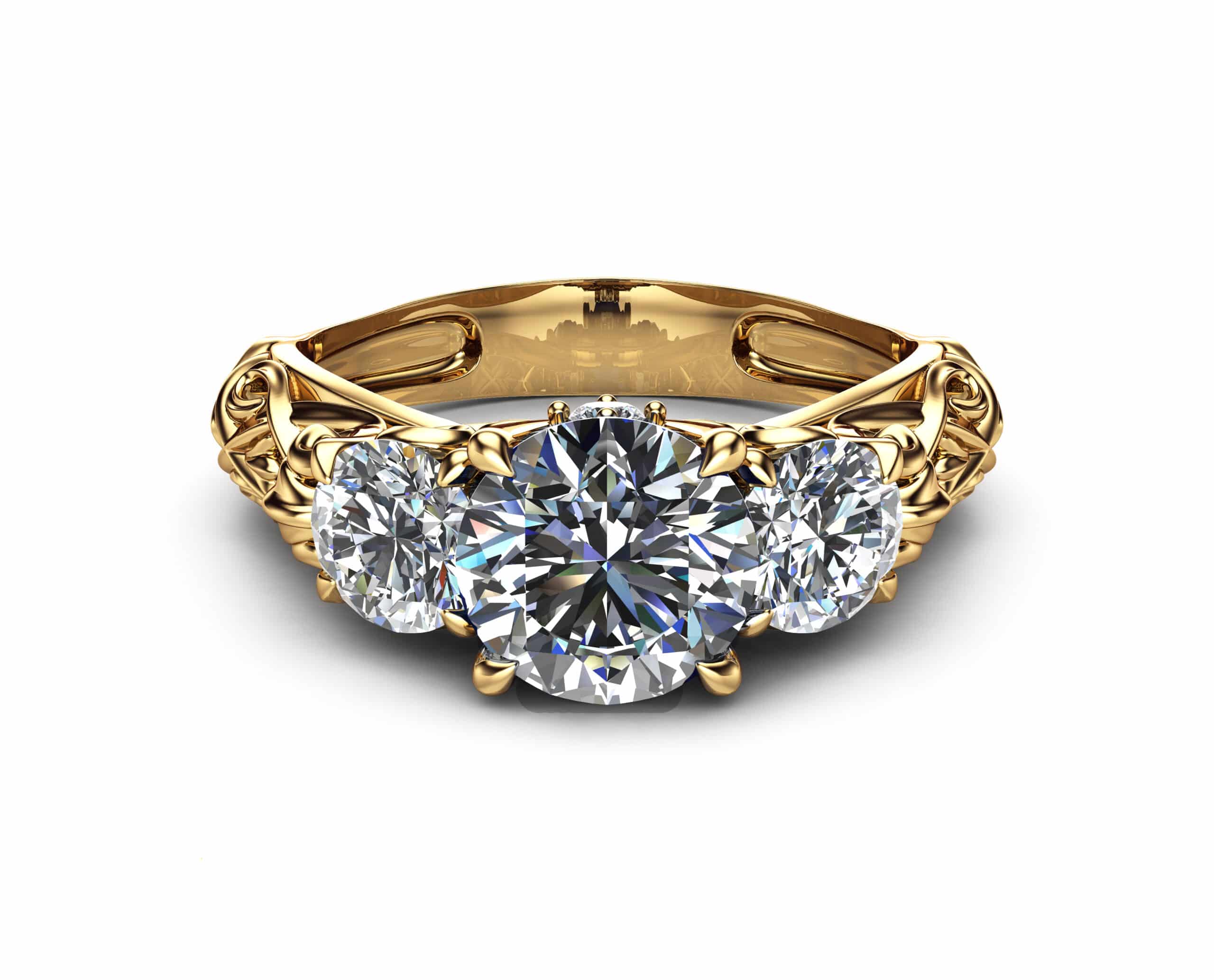 AN-0046A Yellow Gold (2)
