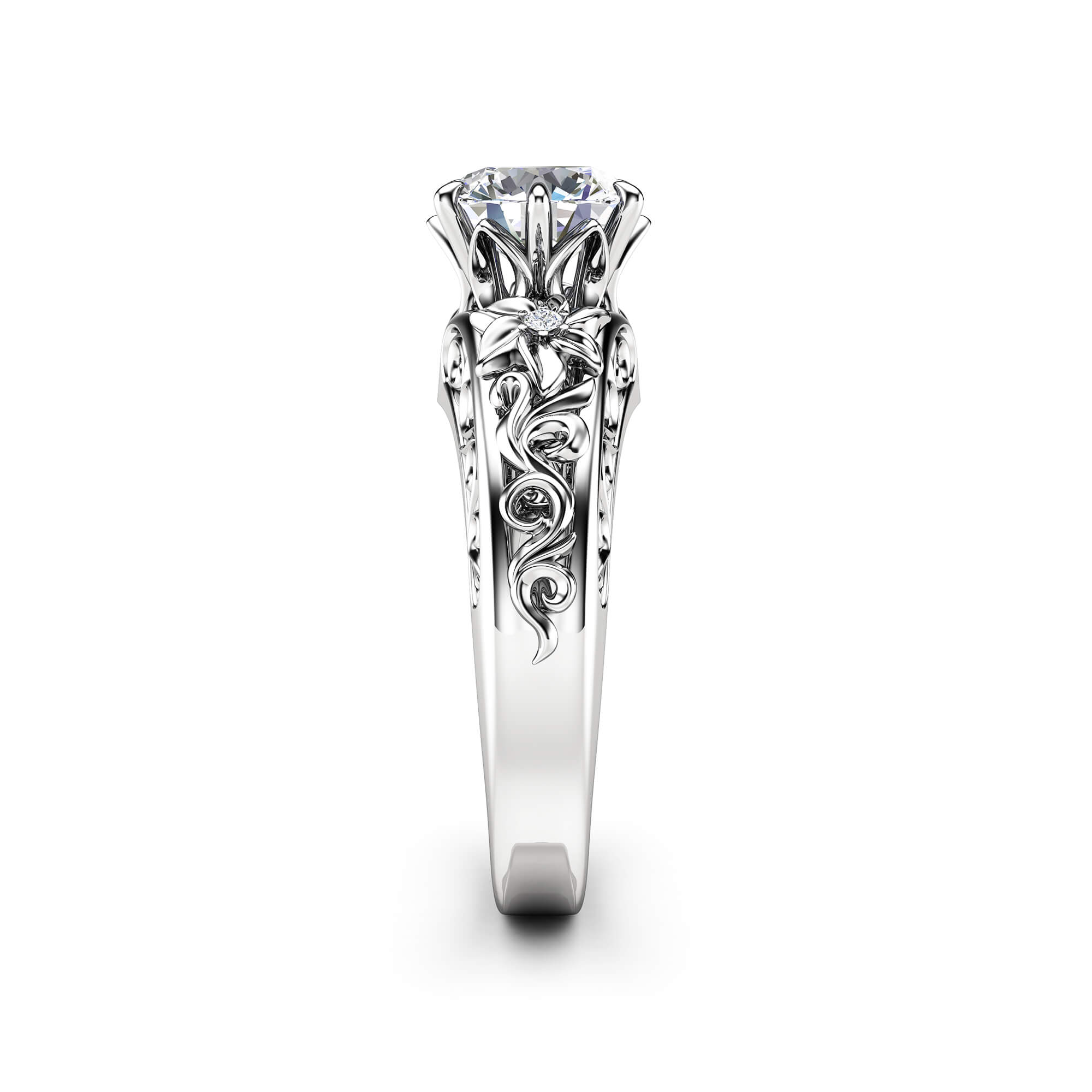 AN-0049A white Gold