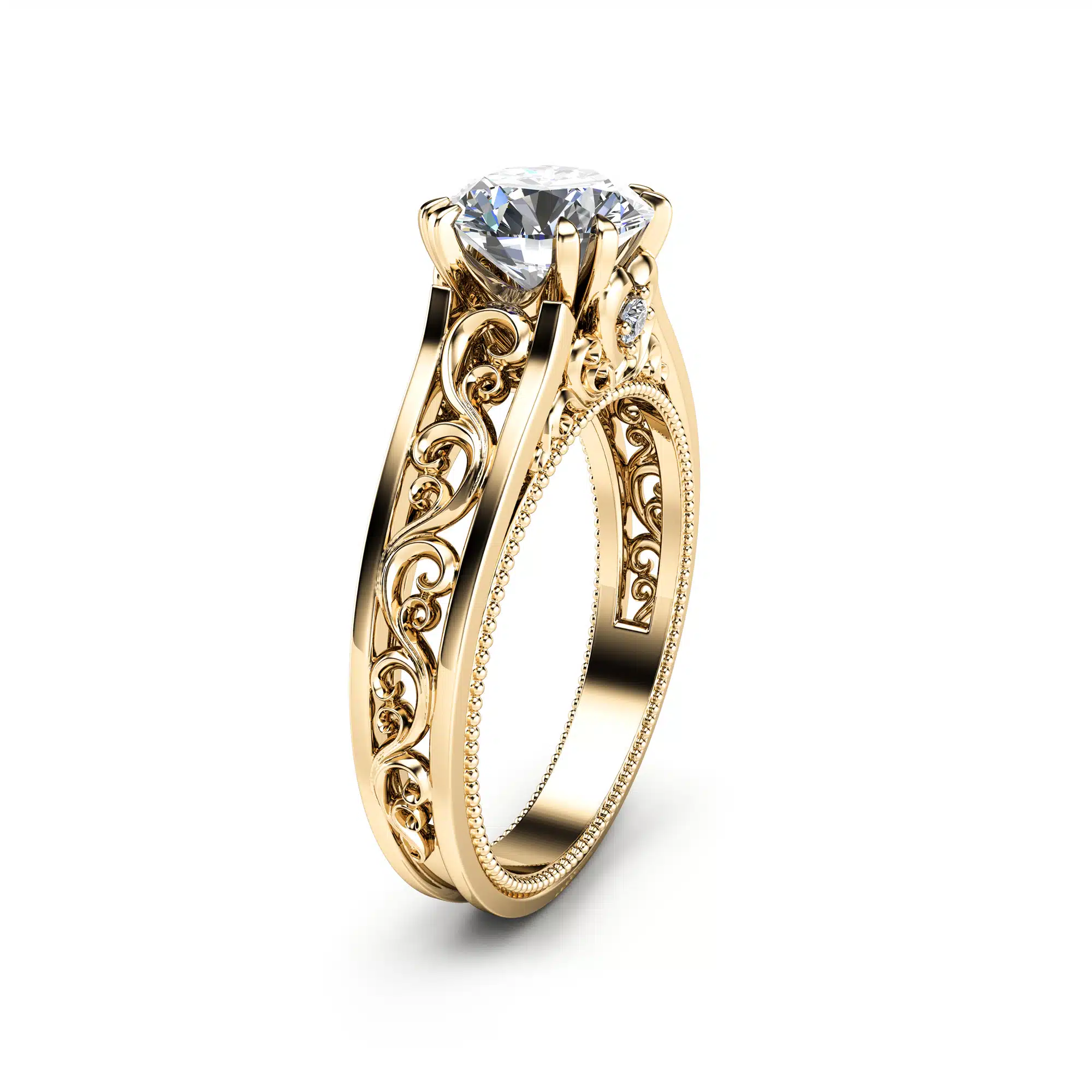 AN-0074A Yellow Gold (2)