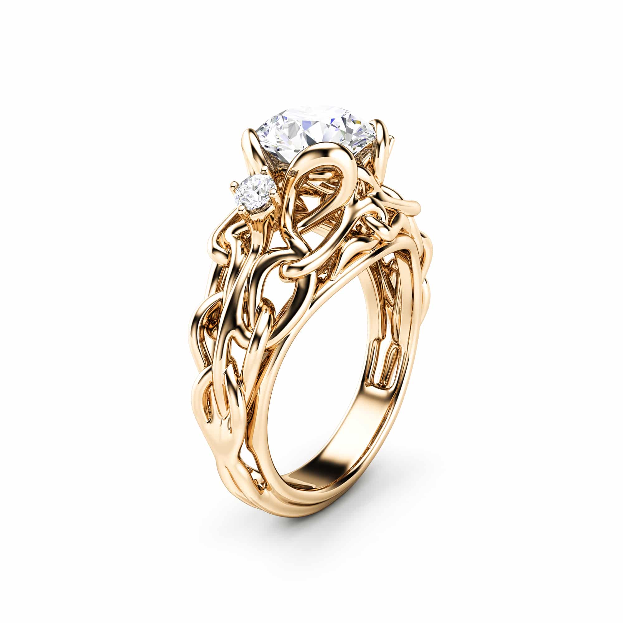 AR-0025A Yellow Gold (1)