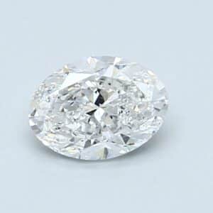 Natural 0.8 Carat Oval Diamond