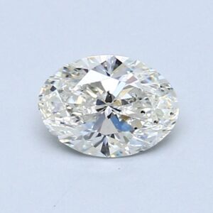 Natural 0.7 Carat Oval Diamond