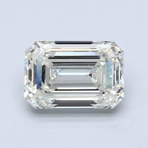 Natural 1.5 Carat J VS2 Emerald Diamond