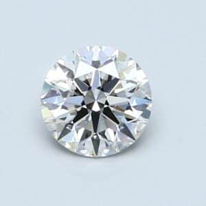 Natural 0.72 Carat Round Diamond