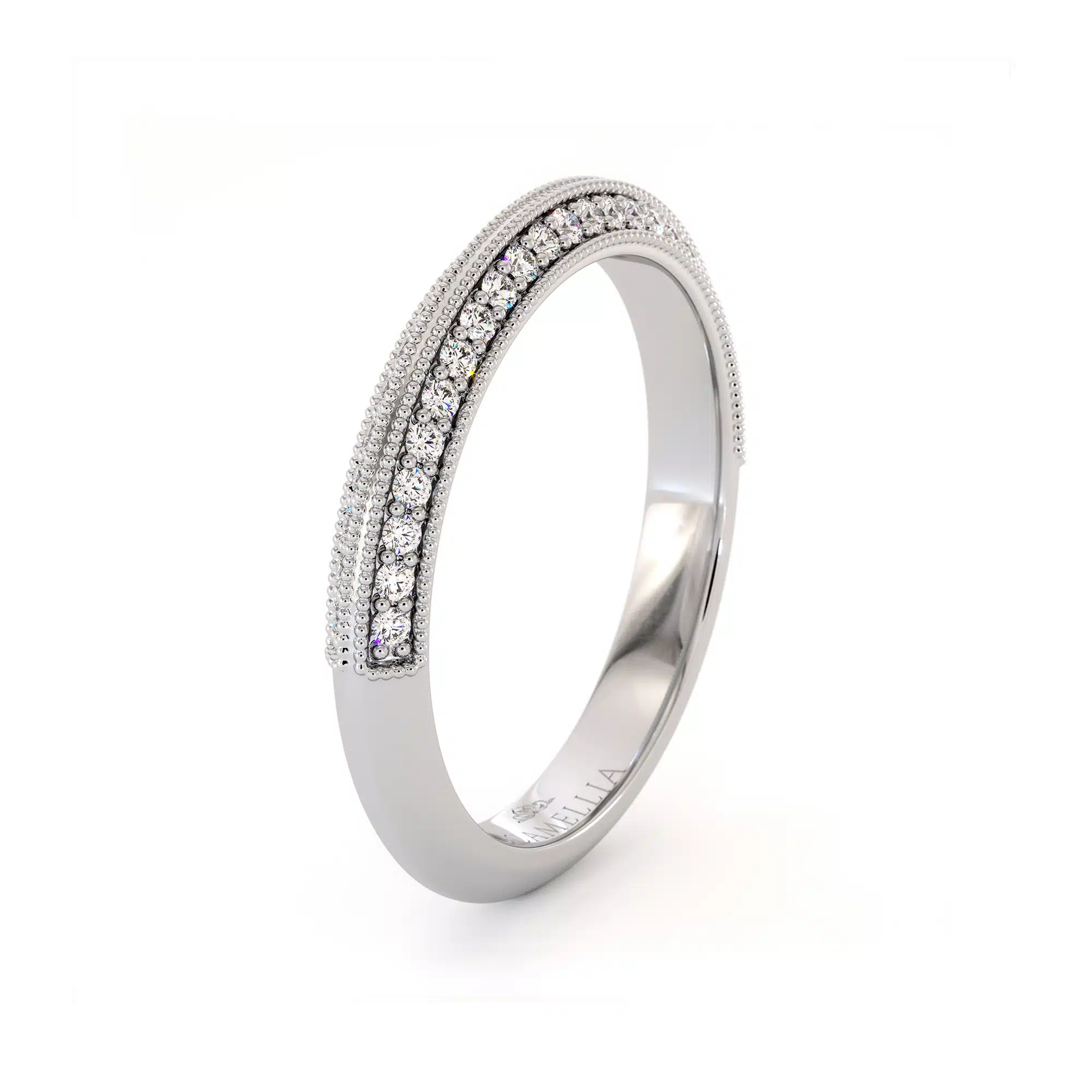 14k white gold eternity diamond ring (5)