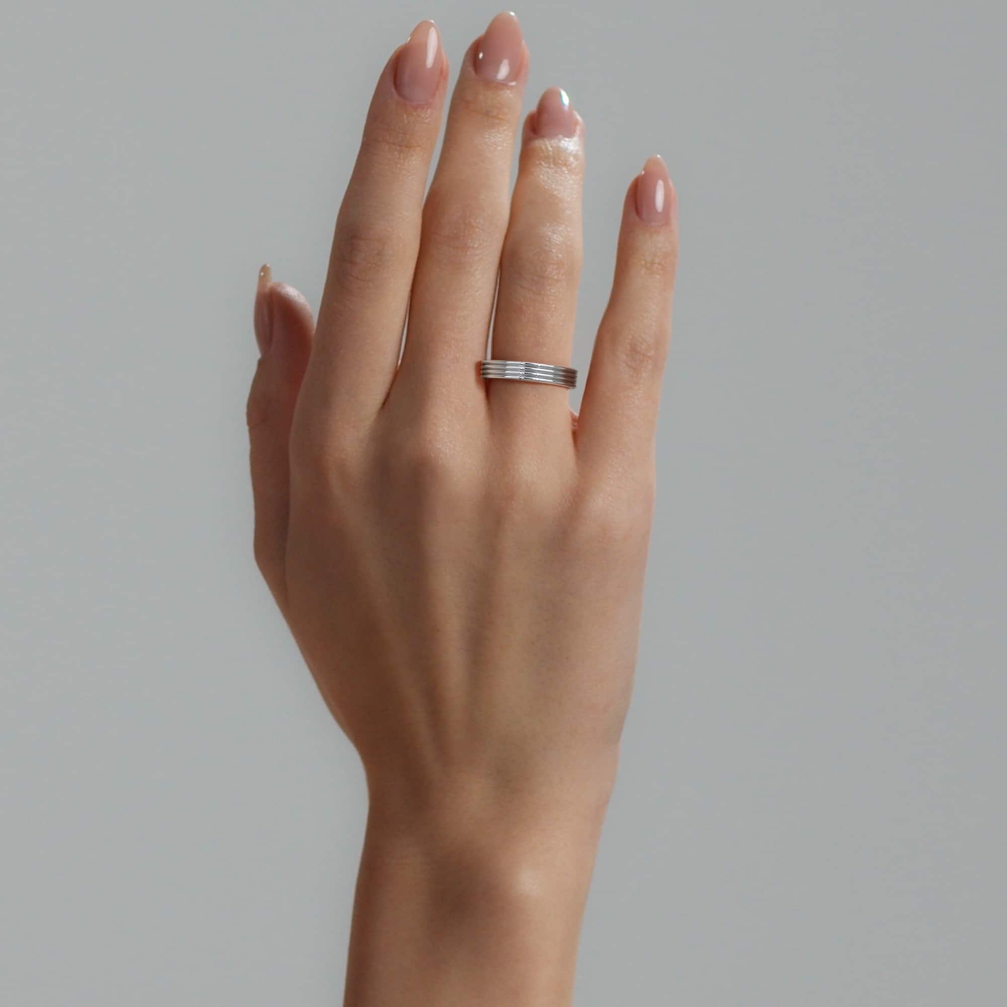 14k white gold women band (7)