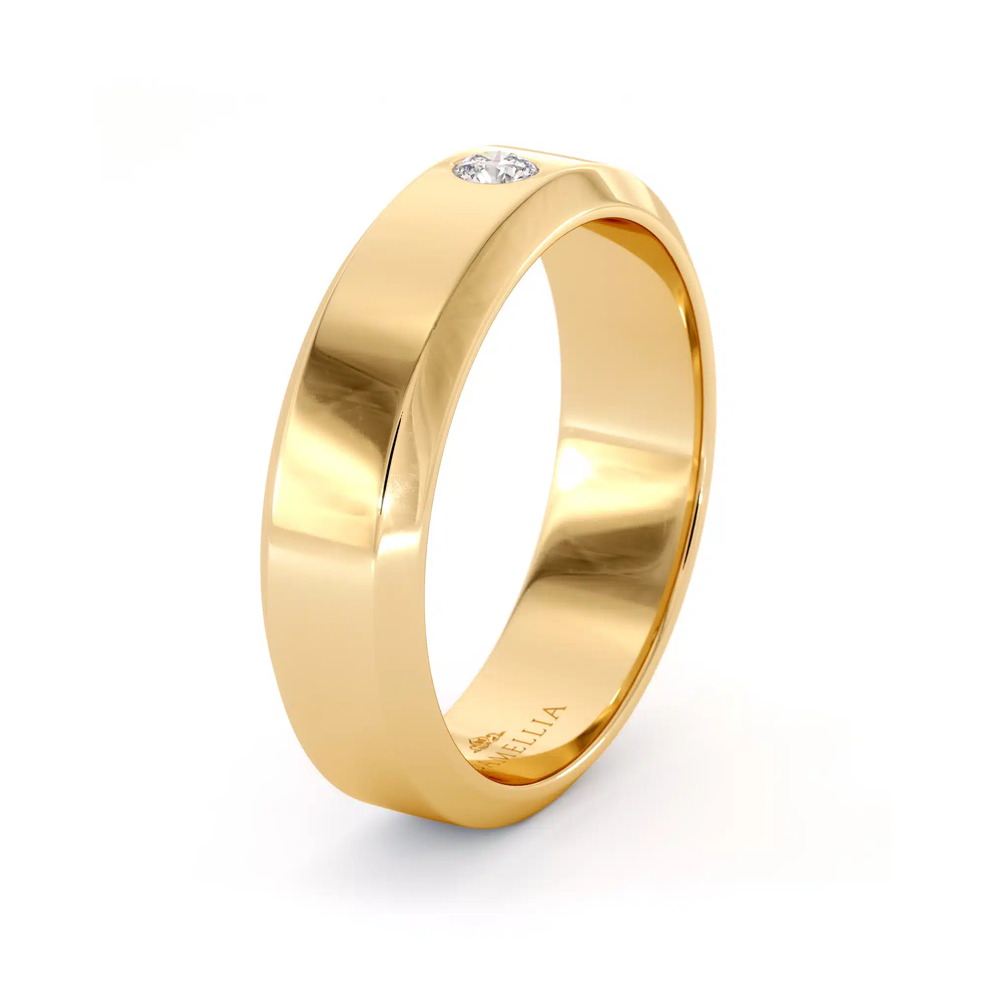 14k yellow gold diamond his band (1)