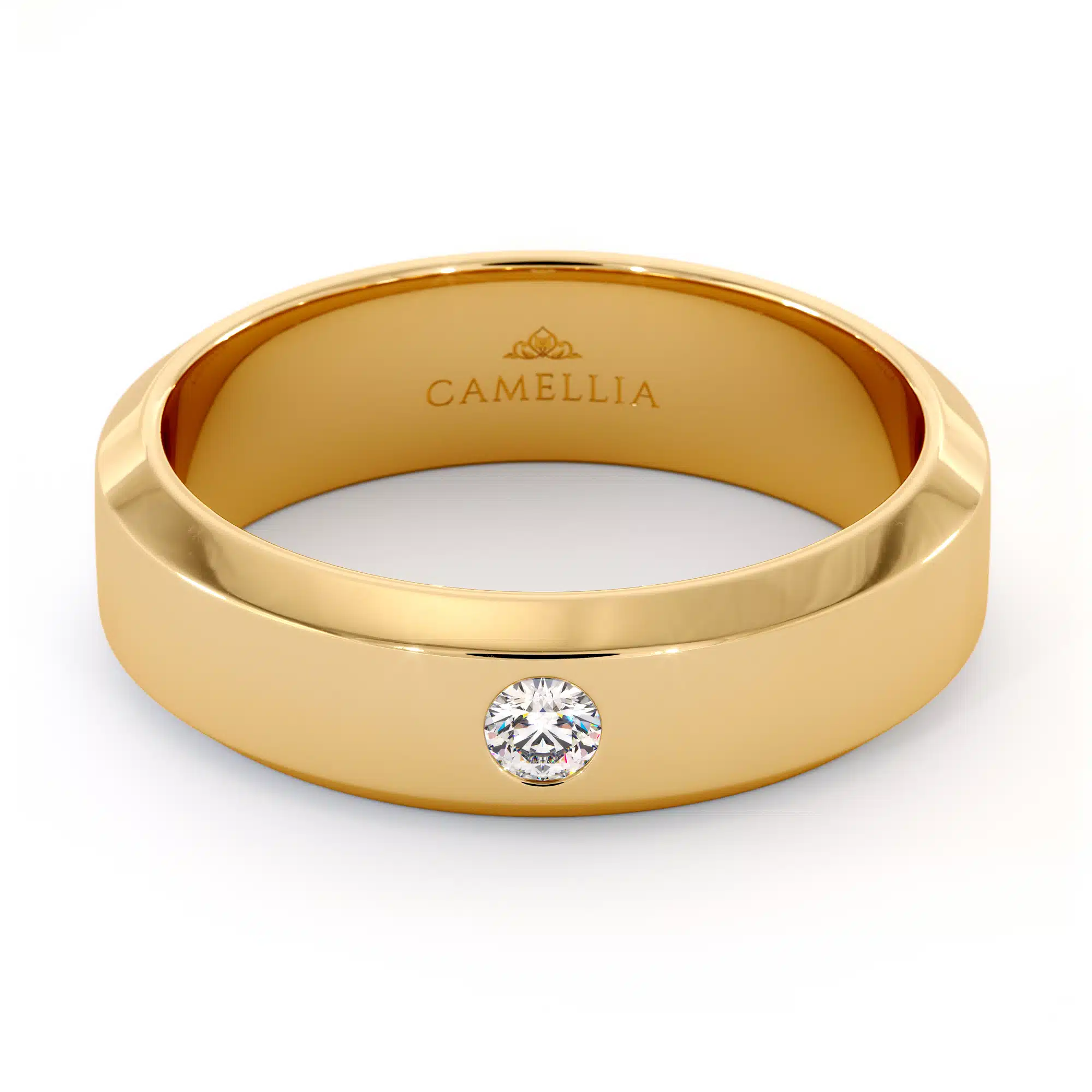 14k yellow gold diamond his band (3)