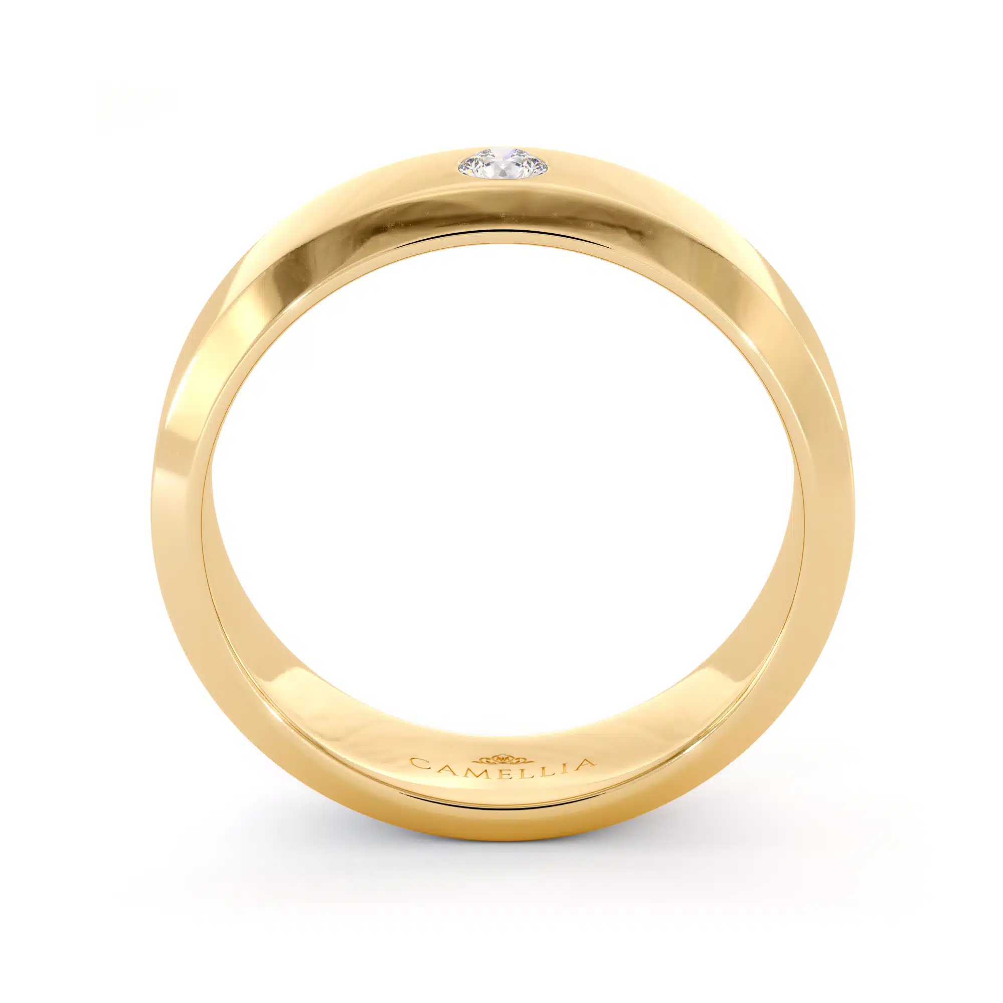 14k yellow gold diamond his band (6)