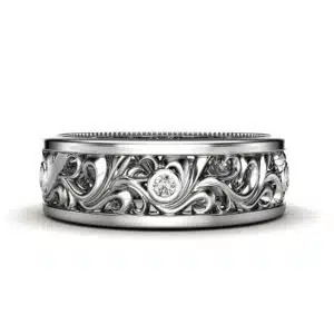 Special Offer - Unique Mens Wedding Band