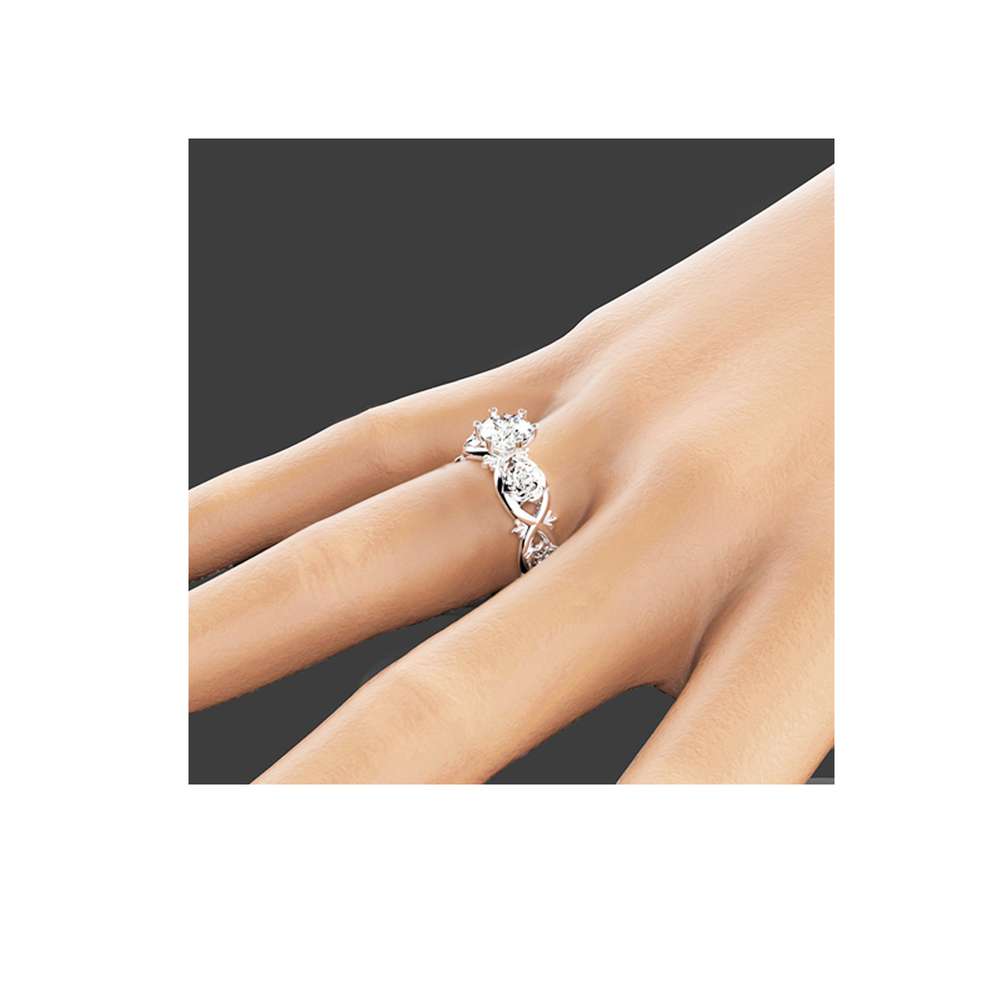 Unique Moissanite Engagement Ring Unique 14K White Gold Moissanite Ring Diamond Moissanite Engagement Ring 3 Unique Moissanite Engagement Ring Unique 14K White Gold Moissanite Ring Diamond Moissanite Engagement Ring