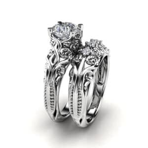 Special Offer - Solitaire Matching Band For Antique Engagement Ring
