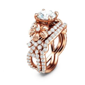 Diamond Studded Matching Band