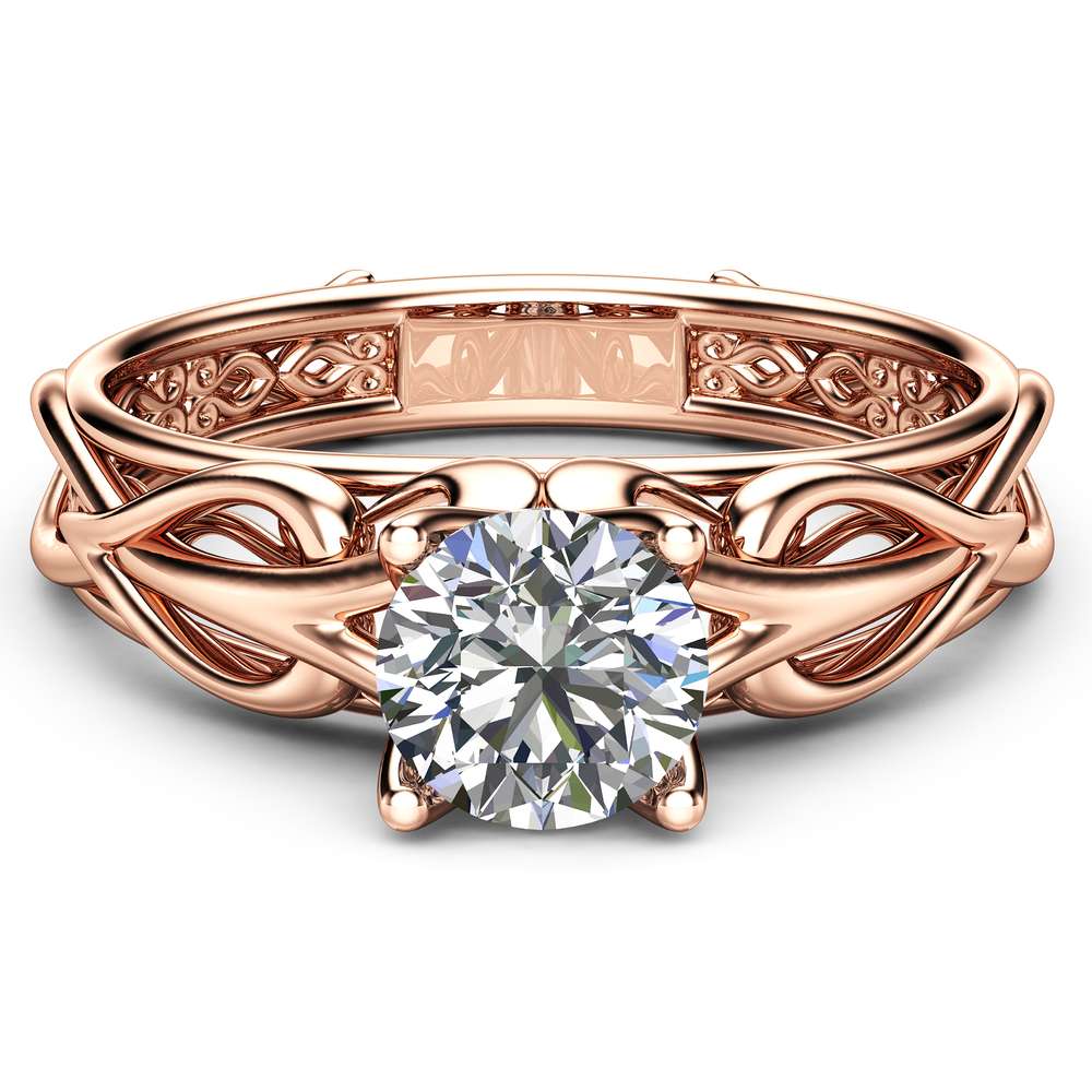 Diamond Solitaire Engagement Ring Filigree Diamond Engagement Ring Conflict Free Diamond Vintage Ring 2 Diamond Solitaire Engagement Ring Filigree Diamond Engagement Ring Conflict Free Diamond Vintage Ring