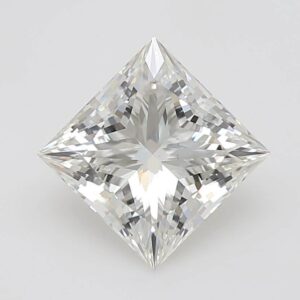 Lab Created 1.72 Carat F VS1 Princess Diamond