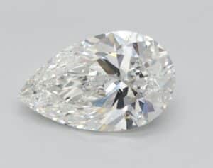 Lab Created 2.07 Carat F VS1 Pear Diamond