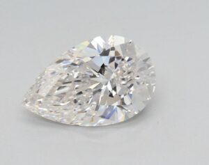 Lab Created 2.04 Carat Pear Diamond