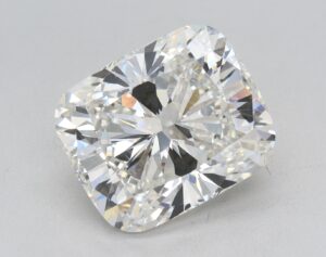 Lab Created 3.06 Carat G VVS2 Cushion Diamond