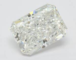 Lab Created 3.17 Carat G VVS2 Radiant Diamond