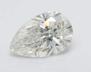 Lab Created 3.51 Carat F VVS2 Pear Diamond