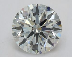 Lab Created 1.51 Carat F VS1 Round Diamond