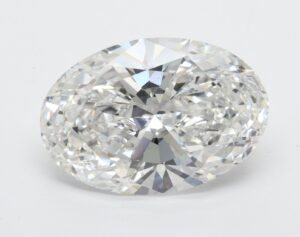 Lab Created 5.16 Carat Oval Diamond