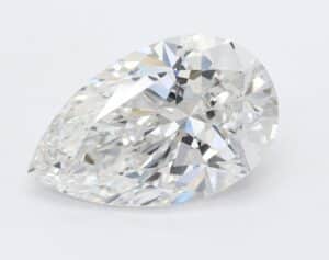 Lab Created 3.01 Carat Pear Diamond