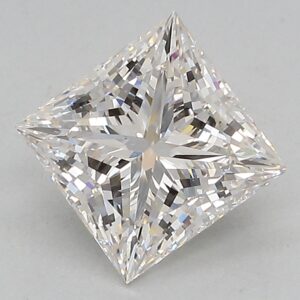 Lab Created 2.25 Carat G VVS2 Princess Diamond