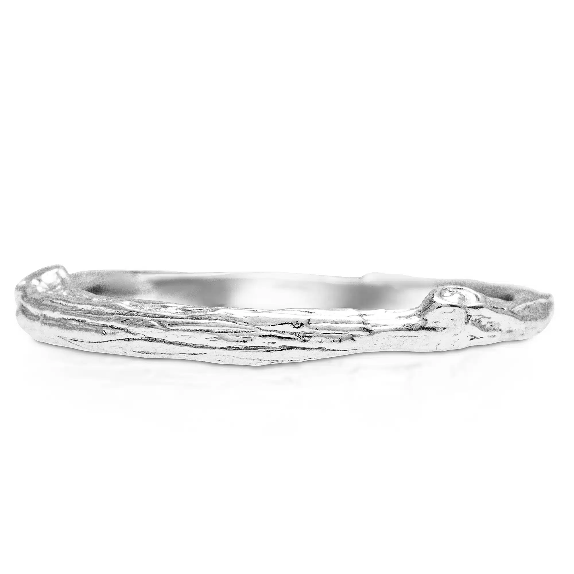 Branch Wedding Ring Twig Band Nature Inspired 14K Ring Wedding Band Delicate Band