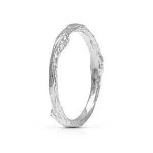 Branch Wedding Ring Twig Band Nature Inspired 14K Ring Wedding Band Delicate Band