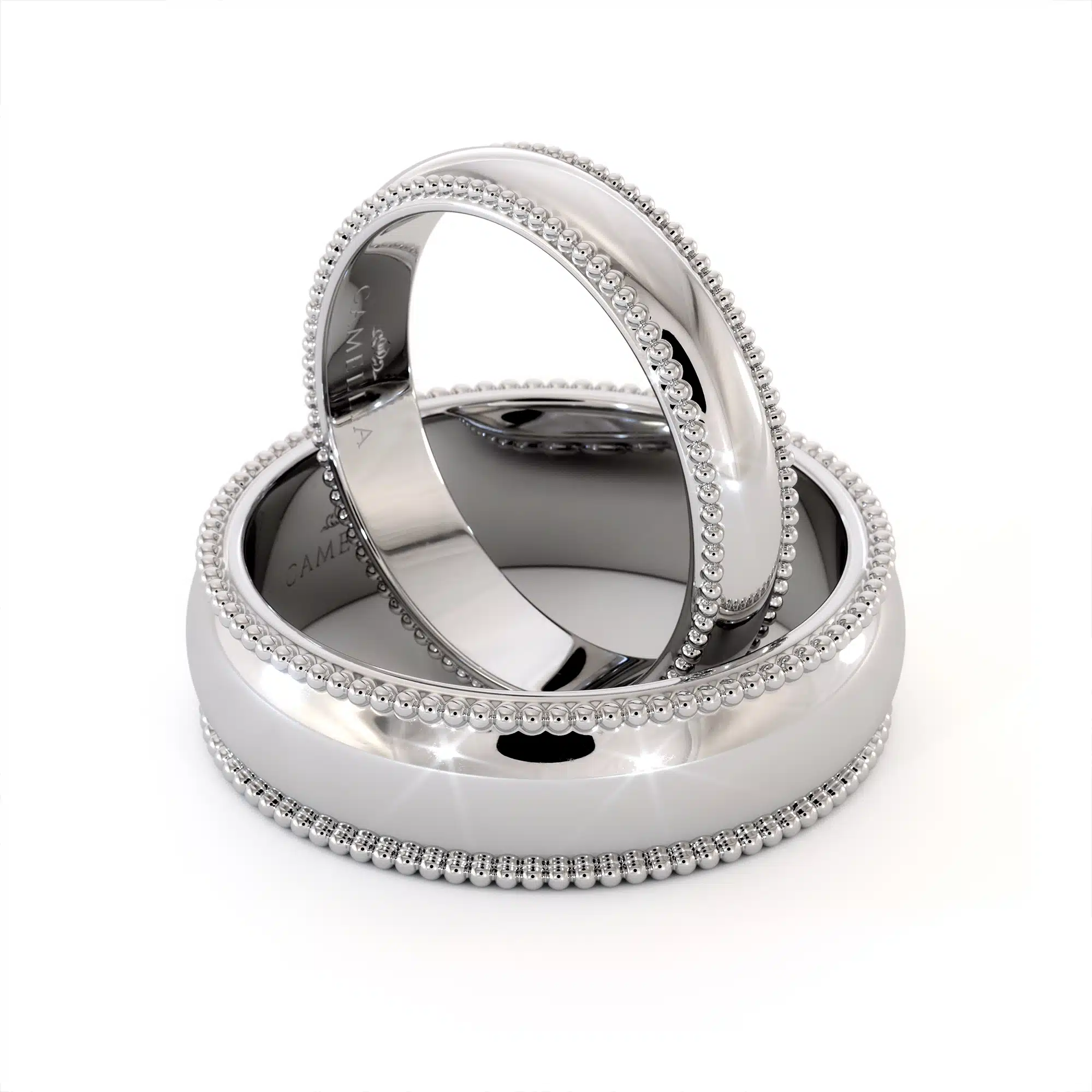 BI-0021A /Milgrain-14k-white-gold-set-bands Milgrain 14k white gold set bands (4)