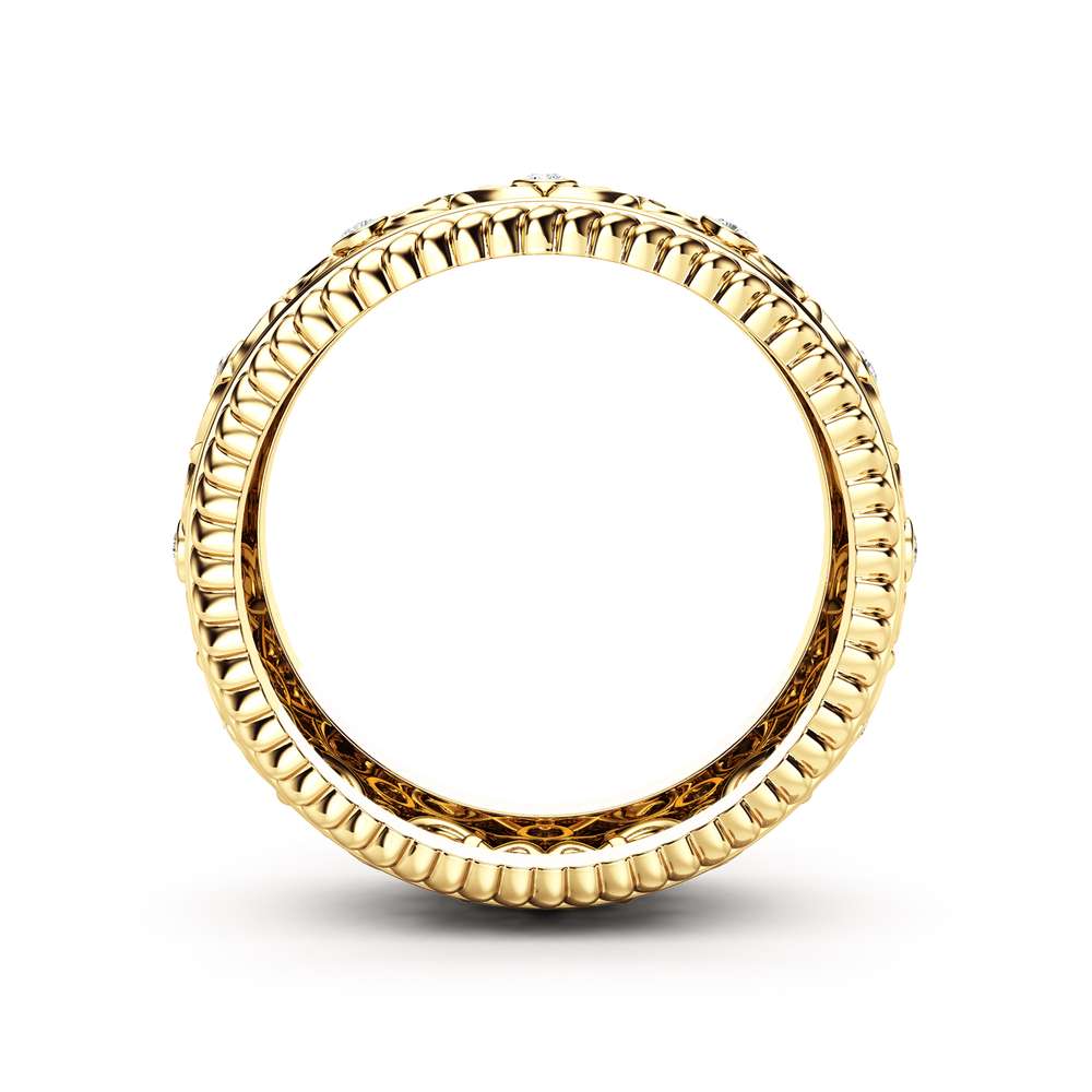Mens Wedding Band Gold Wedding Ring Art Deco Wedding Band 4 Mens Wedding Band Gold Wedding Ring Art Deco Wedding Band