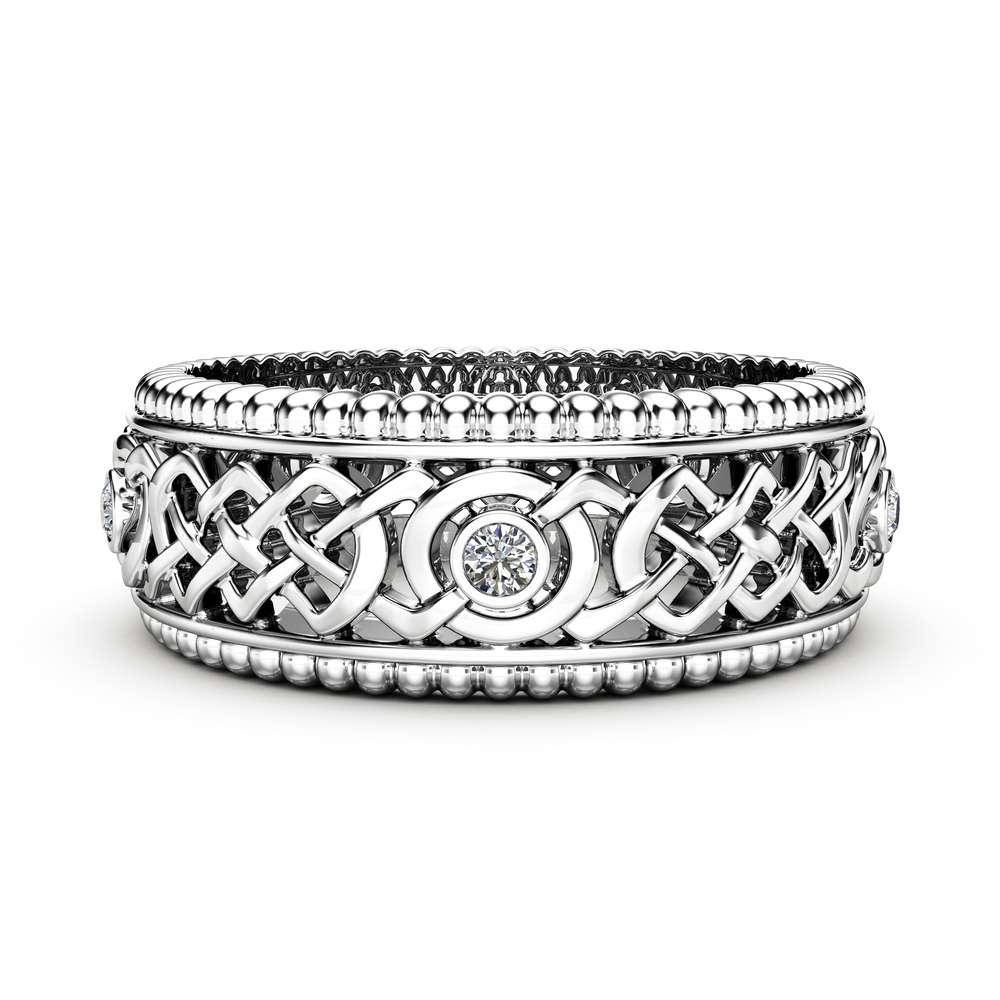 Diamond Wedding Band Art Deco Wedding Ring Gold Wedding Ring 1 Diamond Wedding Band Art Deco Wedding Ring Gold Wedding Ring