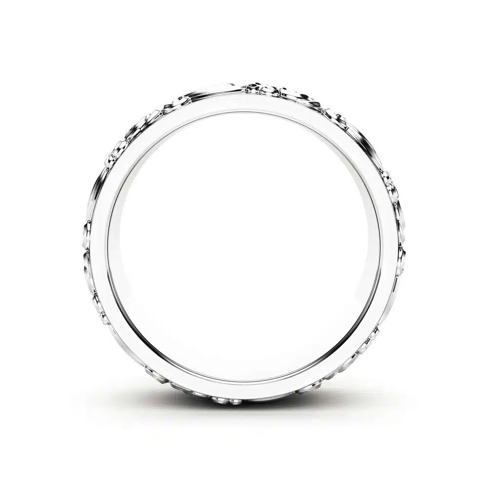 Mens Wedding Band Gold Wedding Band Unique Wedding Ring
