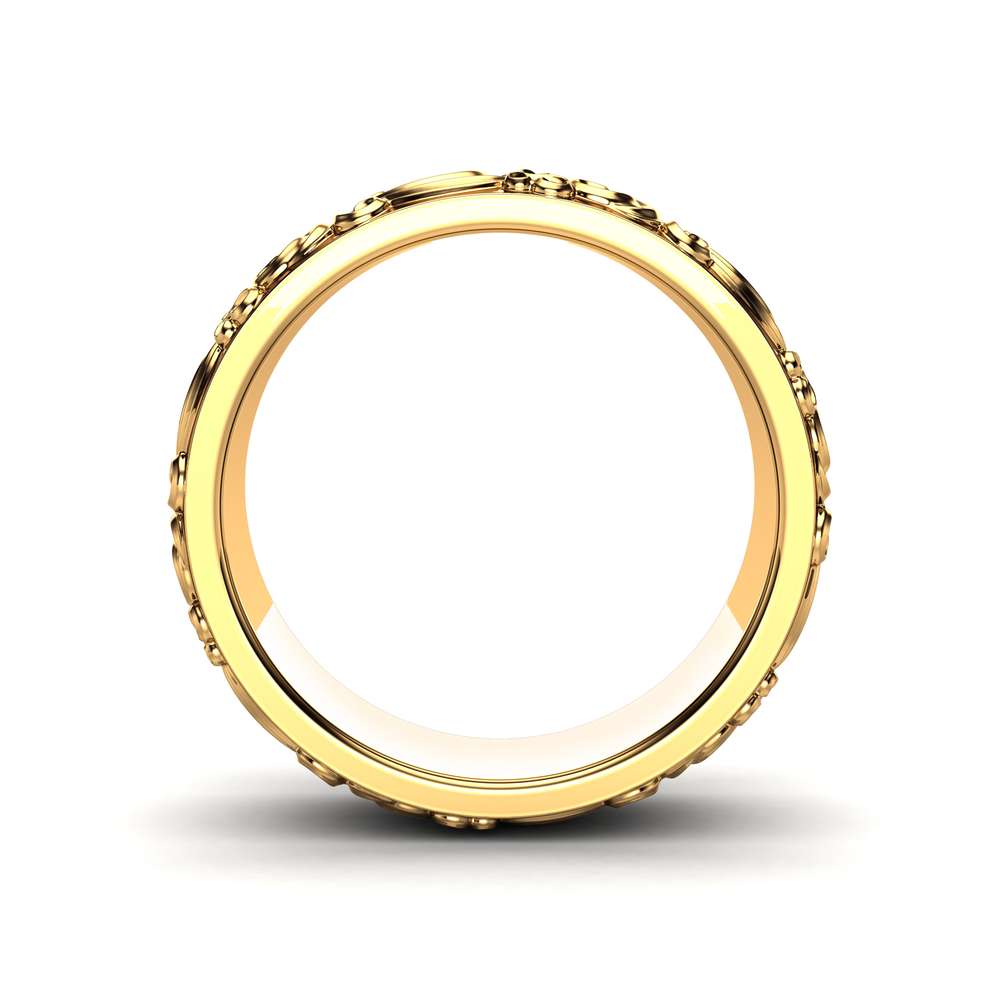 Gold Wedding Band Mens Wedding Band Unique Wedding Ring 4 Gold Wedding Band Mens Wedding Band Unique Wedding Ring